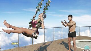 ABOVE THE CLOUDS #13 • The nude, vulgar golden Cutie