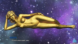 ABOVE THE CLOUDS #13 • The nude, vulgar golden Cutie