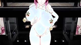 MMd r18 final cum again enjoy sensual performance 3d anime babe sexual princess will make you cum