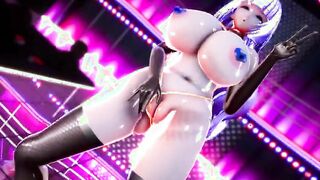 MMd r18 nino gumdam how it’s done high class princess become 3d anime