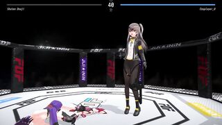 Shuten Douji Lost the Catfight and has to pay the price
