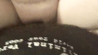 daddy teases and tortures his crazy sexy cunt with mouth for being with whip paddle nipple clamps edging etc