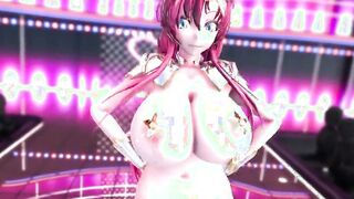 MMd r18 huge titties with out milk wiggle breasts and butt 3d animated