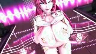 MMd r18 huge titties with out milk wiggle breasts and butt 3d animated