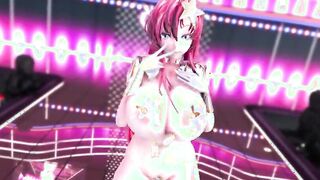 MMd r18 huge titties with out milk wiggle breasts and butt 3d animated