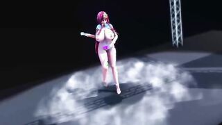 MMd r18 red oral sex lady huge boobs so Hottie and sensual 3d animated