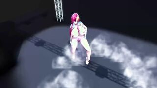 MMd r18 red oral sex lady huge boobs so Hottie and sensual 3d animated