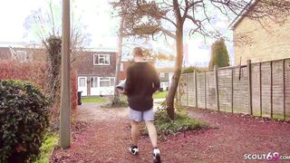 goddess Stepmom catch Son with Long Penis Bulge and seduce