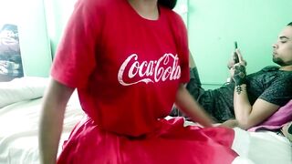 ANAL WITH RED SKIRT TO AMAZINGLY SEXY WOMAN - CHRISTMAS GIFT