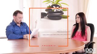 Teenie Rebecca Volpetti Pounded Hardcore At The Office For Cum