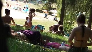 Candid 18 year old with tight ass, two young Girls changing clothes