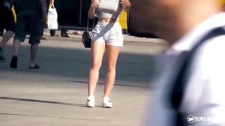 BUMS BESUCH - Kinky Bombshell German myfreecam Jolee Love fucks random