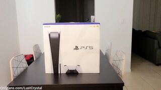I caught my sluty 19 yo Step Sister fucking my PS5! You