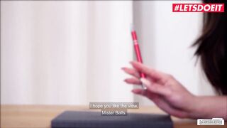 LETSDOEIT - babe Secretary Vanda Angel Banged Fest With The