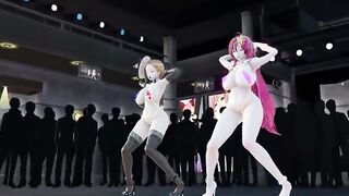 MMd r18 Hottie bitch addicted to tiny and smelly of uncircumcised cock 3d cartoon