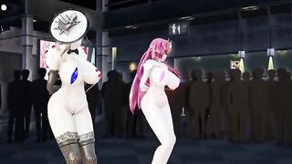 MMd r18 Hottie bitch addicted to tiny and smelly of uncircumcised cock 3d cartoon
