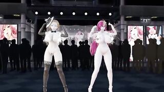 MMd r18 Hottie bitch addicted to tiny and smelly of uncircumcised cock 3d cartoon