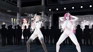 MMd r18 Hottie bitch addicted to tiny and smelly of uncircumcised cock 3d cartoon