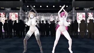 MMd r18 Hottie bitch addicted to tiny and smelly of uncircumcised cock 3d cartoon