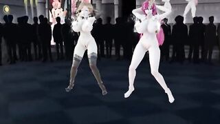 MMd r18 Hottie bitch addicted to tiny and smelly of uncircumcised cock 3d cartoon
