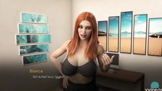COLLEGE TIED #106 • Spraying her crazy sexy titted with warm