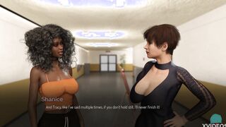 COLLEGE TIED #106 • Spraying her crazy sexy titted with warm