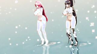 MMd r18 hot ladies will make you rough as a rock and cum 3d cartoon