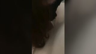 FETISH BEAUTY BIMBO milf WITH LONG TITTS GER SNATCH TEASED AND COMMENCES BJ ON COUCH BLOW-tatoe two