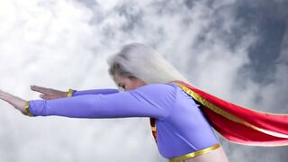 Supergirl Kay Carter into Fetish is Spit Roasted Deeply Oral Sex bimbos-bimbos Strap-on and Facial