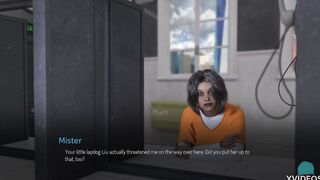 COLLEGE TIED #108 • Nude and Hottie behind bars