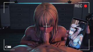 DOA Nanami - My Lover Gave Unforgettable Blowjob after I gave her Valentine Chocolate