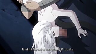 Priest fucks female doll monster