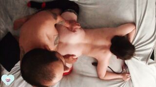 Passionate sex session with multiple orgasms