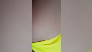 finished the women on the stomach and continued to fucked her soak slit