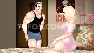 He left his ex-wife inside bed and went to her