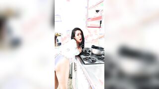 Join me to cook and view the amazingly hot happy ending - Very Goddess