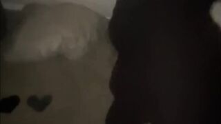 Instagram skank SharedWifeeAmara dominated spit roasted