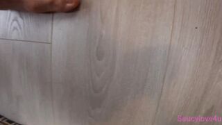 Small chinese Spinner gets a Huge Penis down her tiny holes
