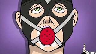 Mrs. Keagan is gagged and teased while her daughter and