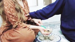 Pakistani milf Rides Anal On Her Cuckold Hubby While She