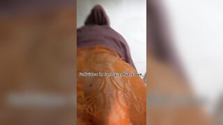 Arab submissive gets orders to wipe the floor with her mouth and swallow water like a bitch