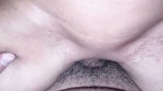 Muscular Latino ride on top of a penis abs flexing veins popping