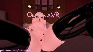 Cutie Elf Sits on you and uses your Face to