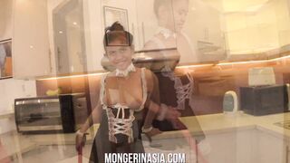 Cute Filipina teens maid creampied by her boss