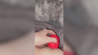 Squirting With Rose Vibrator