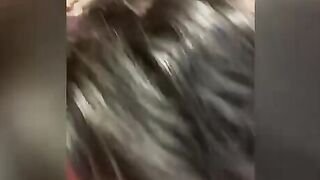 Me and a friend both plowed girls vagina rough