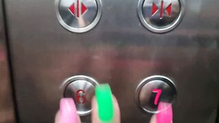 I was caught squirting into my hotel's elevator