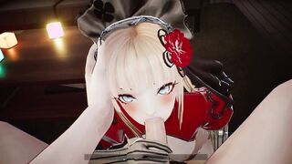Sweety Blonde [3D Anime, 60FPS, 4K, Uncensored]