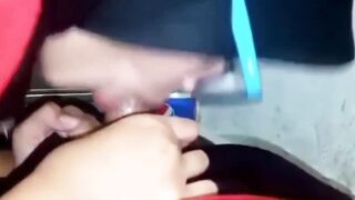 the satisfaction of a hijab cunt with mouth