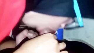 the satisfaction of a hijab cunt with mouth